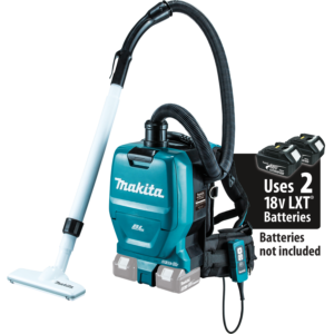 Makita 18V X2 LXT Lithium‑Ion 36V Brushless Cordless 1-2 Gallon HEPA Filter Backpack Dry Dust Extractor Vacuum