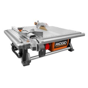 Ridgid 7-Inch Table Top Wet Tile Saw