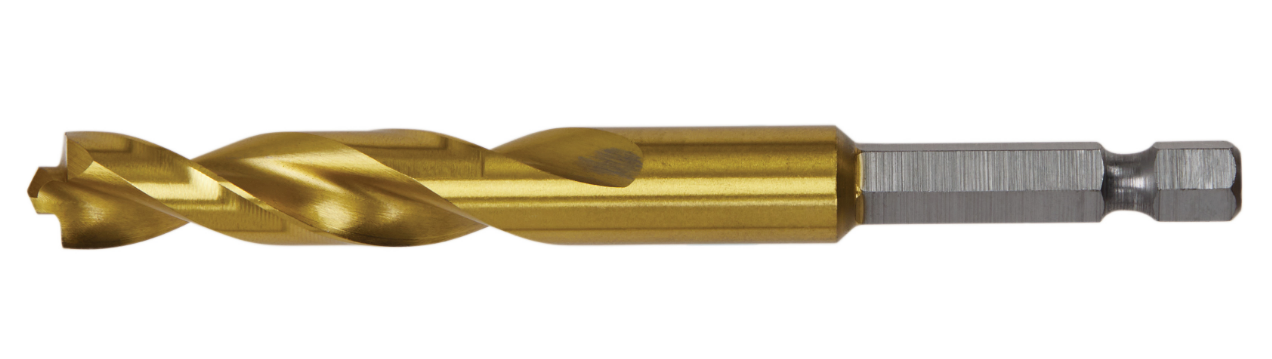 Titanium hex shank drill bit from DEWALT (DD5116 and DD5128)